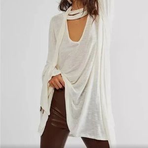 Free People Bridgette Tunic Top - Size Medium